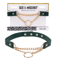 Sex & Mischief Indica Day Collar - Emerald